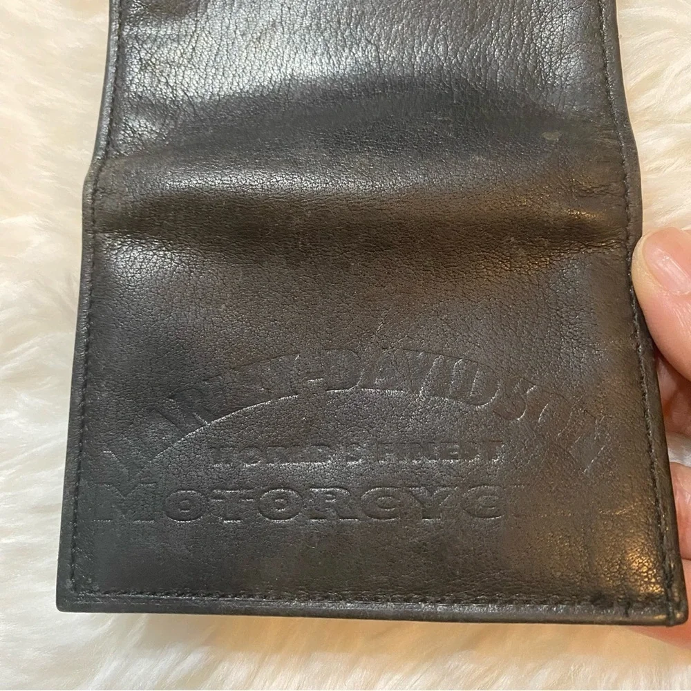 Harley Davidson Motorcycle Wallet in Black